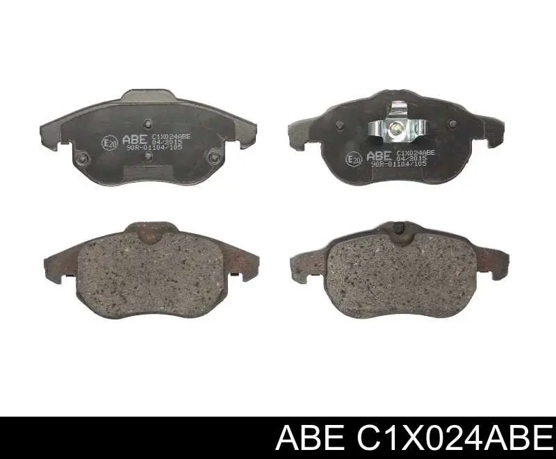 C1X024ABE ABE Колодки передние
