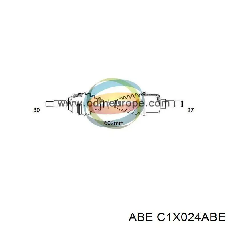 Купить C1X024ABE ABE Колодки тормозные