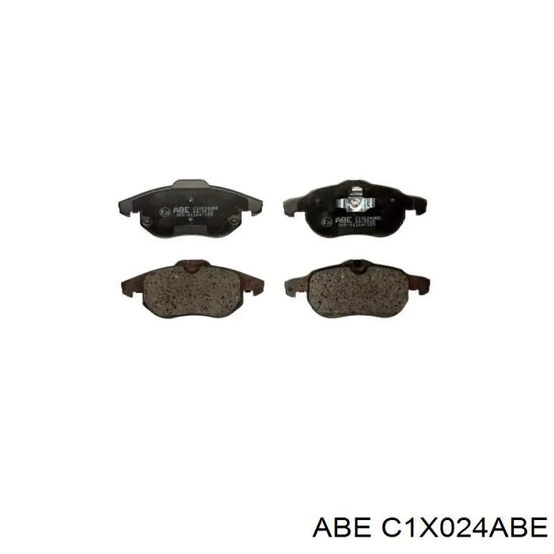 Колодки ABE C1X024ABE цена, от 22.74 USD