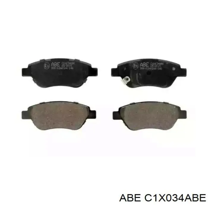 Колодки ABE C1X034ABE цена, от 17.50 USD