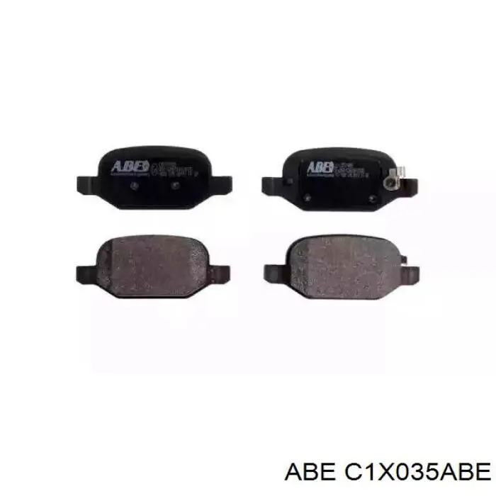 Колодки ABE C1X035ABE цена, от 24.63 USD
