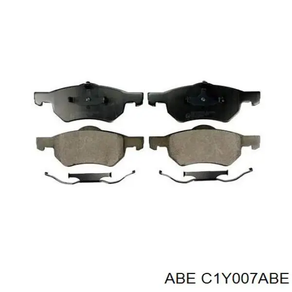 Колодки ABE C1Y007ABE цена, от 27.07 USD