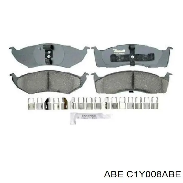Передние тормозные колодки C1Y008ABE ABE