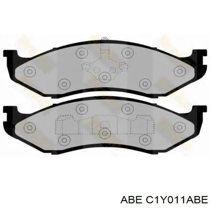 Купить C1Y011ABE ABE Колодки тормозные