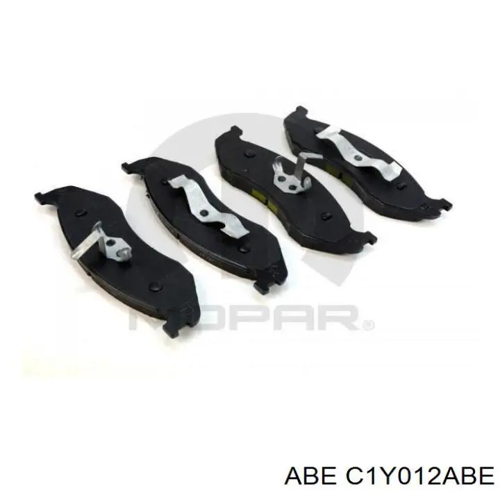 Купить C1Y012ABE ABE Колодки тормозные задние, дисковые