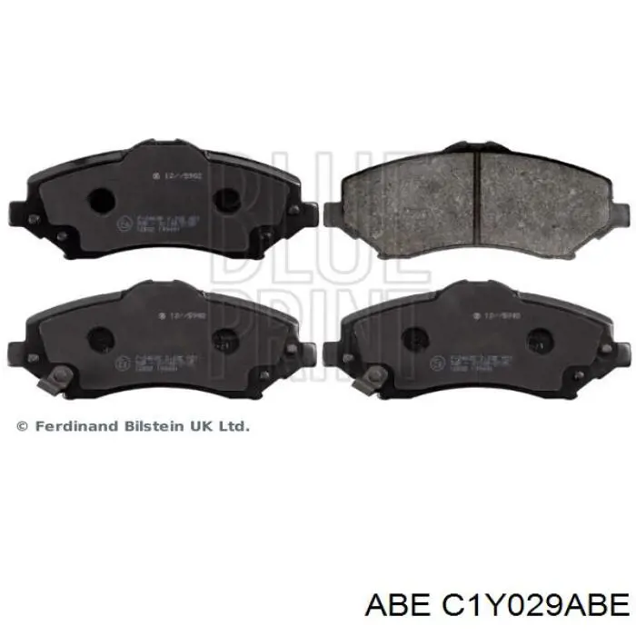 Колодки гальмівні передні, дискові C1Y029ABE ABE