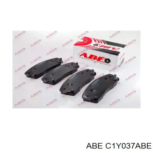 Передние тормозные колодки C1Y037ABE ABE