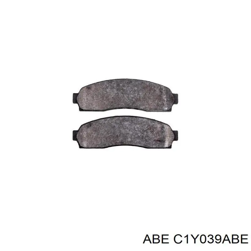 C1Y039ABE ABE колодки тормозные передние дисковые