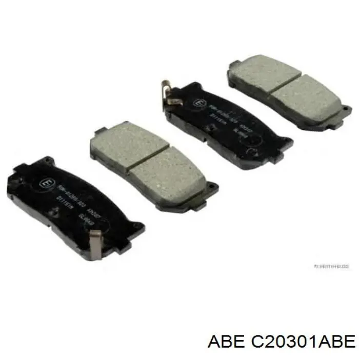 Колодки дисковые  ABE C20301ABE цена, от 11.62 USD