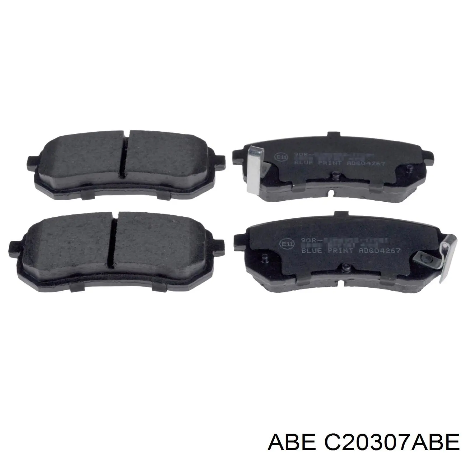 Колодки дисковые  ABE C20307ABE цена, от 13.85 USD