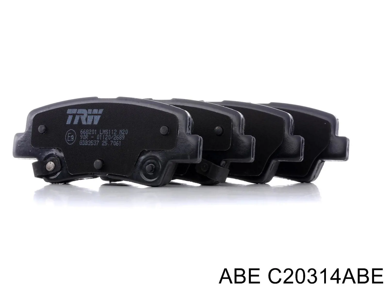 Колодки дисковые  ABE C20314ABE цена, от 12.65 USD