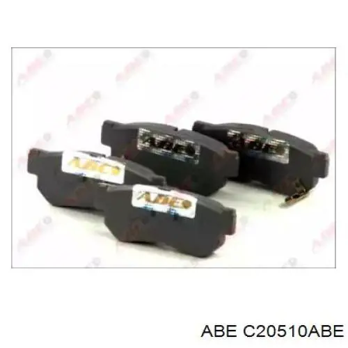 Задние тормозные колодки C20510ABE ABE