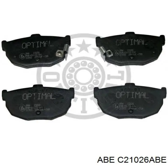 Задние тормозные колодки C21026ABE ABE