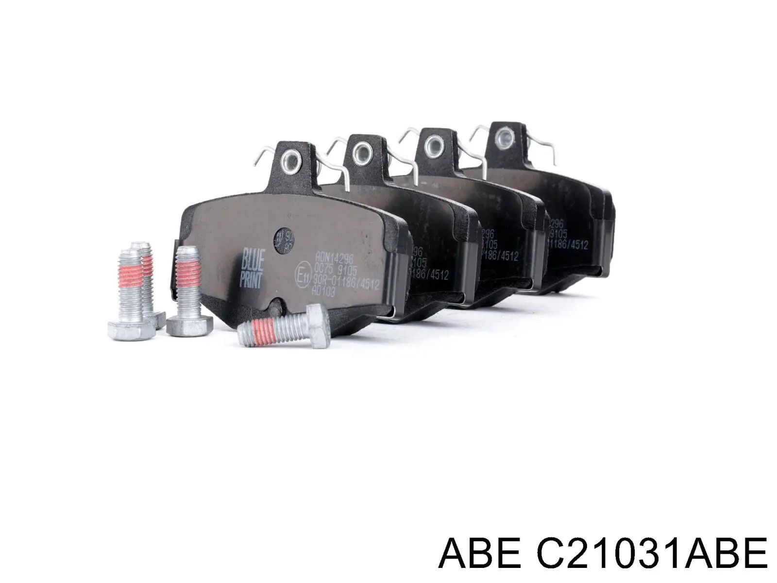 Задние тормозные колодки C21031ABE ABE