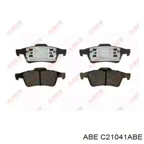 C21041ABE ABE Колодки тормозные дисковые комплект