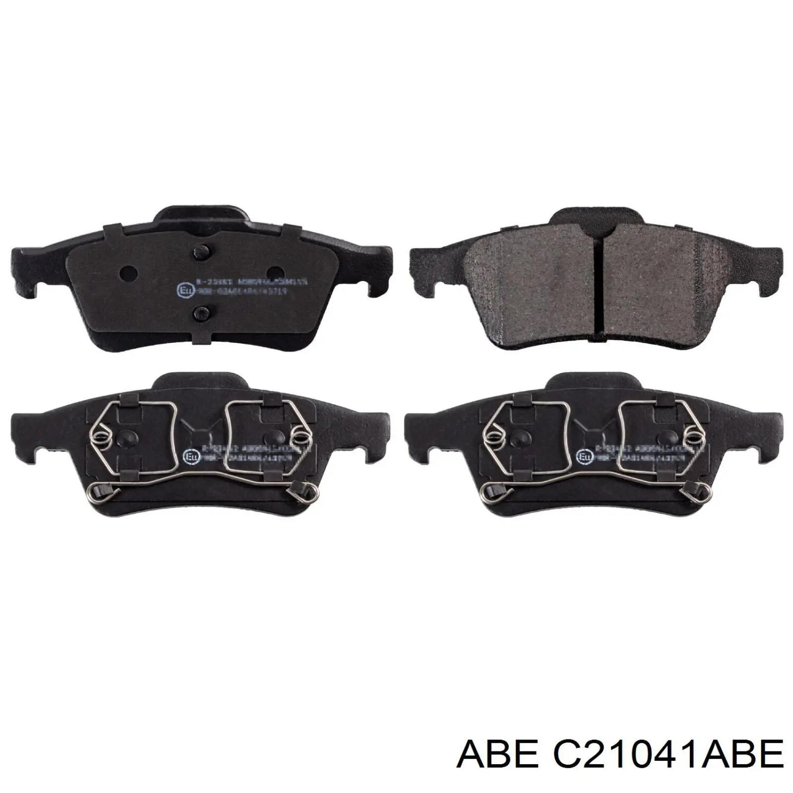 Задние тормозные колодки C21041ABE ABE