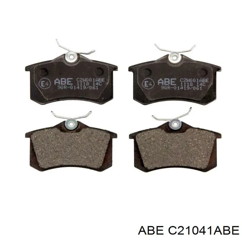 Задние дисковые колодки ABE C21041ABE
