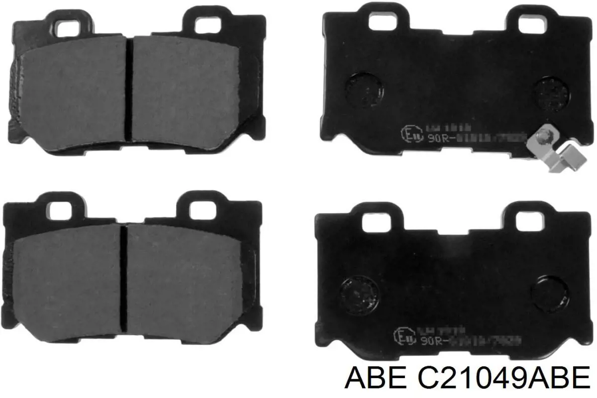 Колодки дисковые  ABE C21049ABE цена, от 19.75 USD