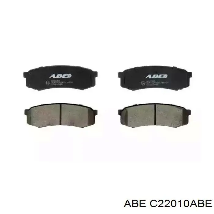 Колодки дисковые  ABE C22010ABE цена, от 15.41 USD