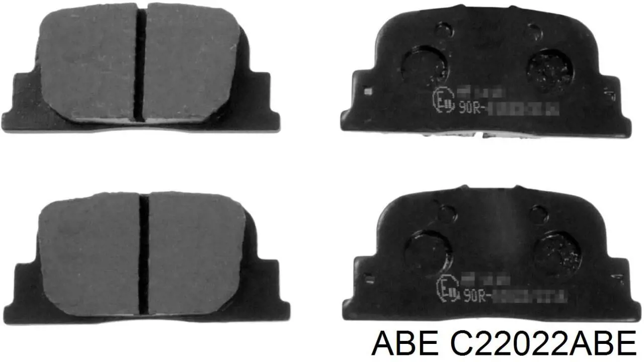 Колодки дисковые  ABE C22022ABE цена, от 12.47 USD