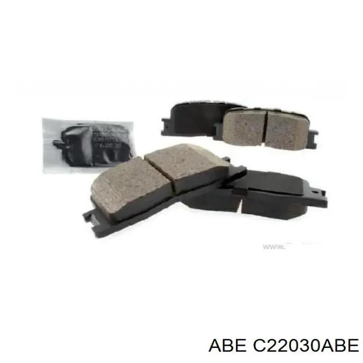 Задние тормозные колодки C22030ABE ABE