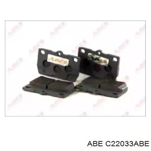 Колодки дисковые  ABE C22033ABE цена, от 16.91 USD