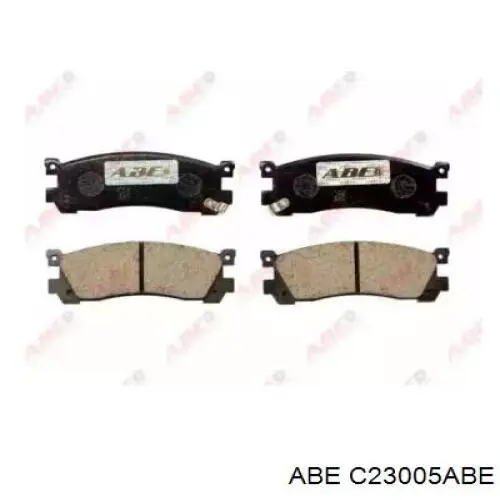 C23005ABE ABE колодки тормозные задние дисковые