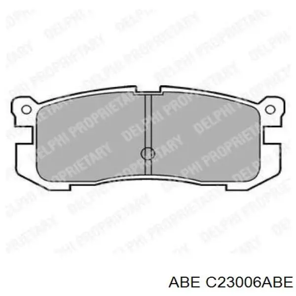 Колодки дисковые  ABE C23006ABE цена, от 12.22 USD