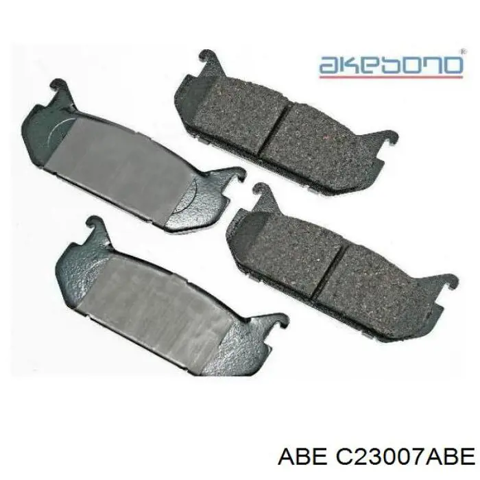 Колодки дисковые  ABE C23007ABE цена, от 10.05 USD