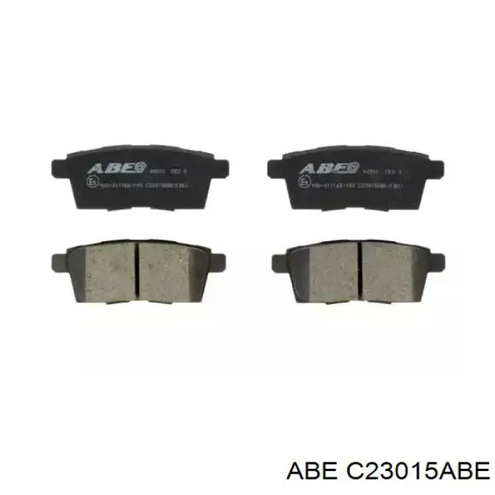 Задние тормозные колодки C23015ABE ABE