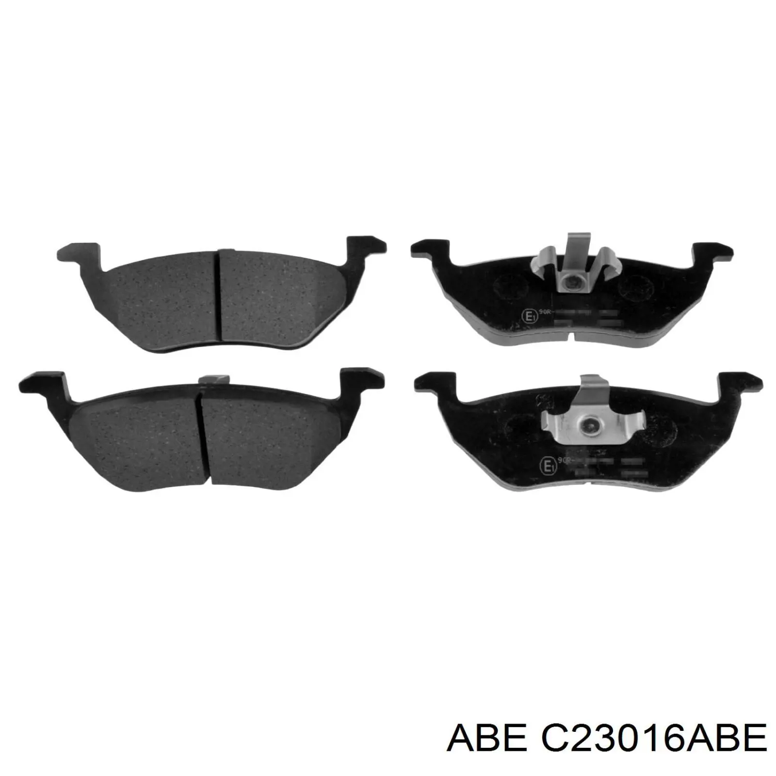 C23016ABE ABE колодки тормозные задние дисковые