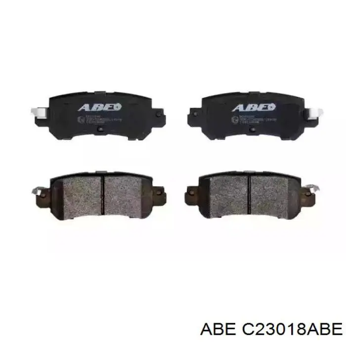 Задние тормозные колодки C23018ABE ABE