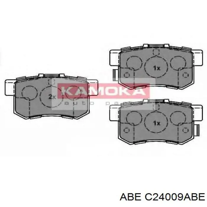 Задние дисковые колодки ABE C24009ABE