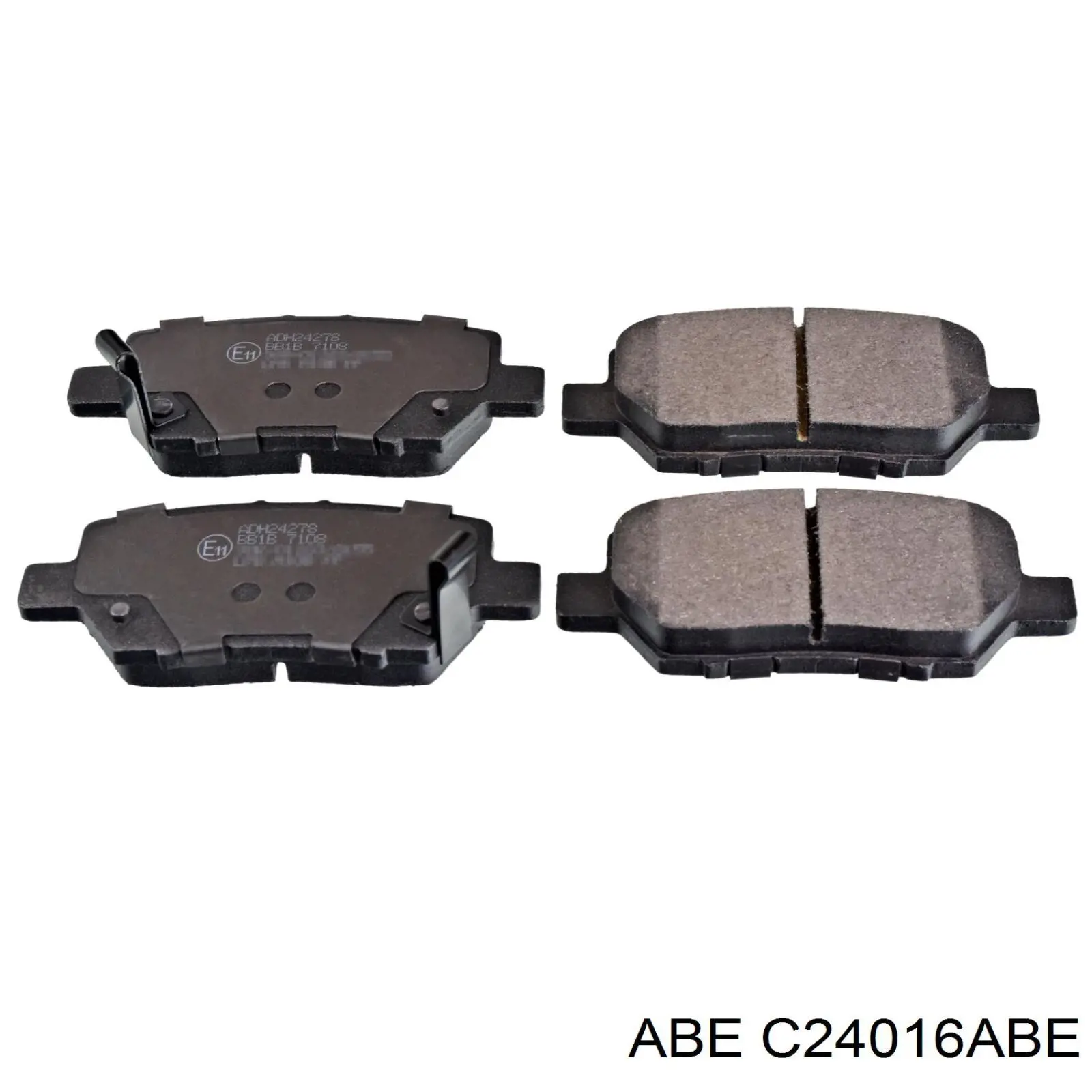C24016ABE ABE Колодки тормозные дисковые комплект