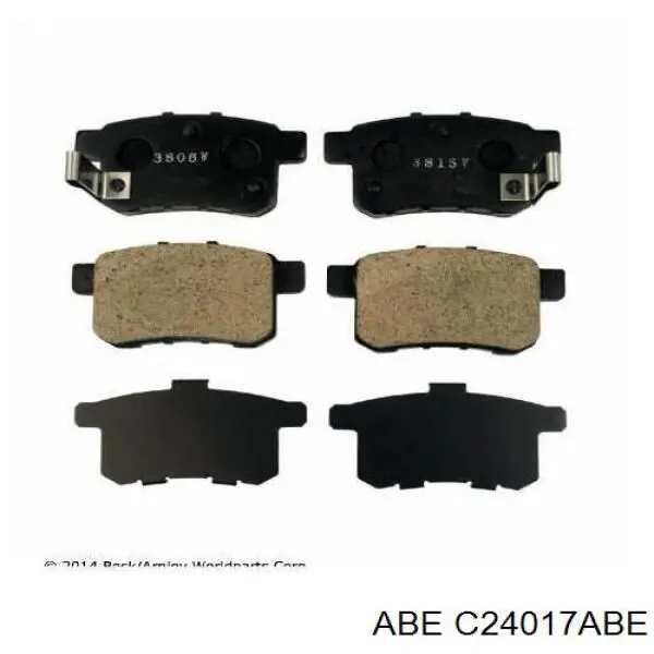 Колодки дисковые  ABE C24017ABE цена, от 14.93 USD