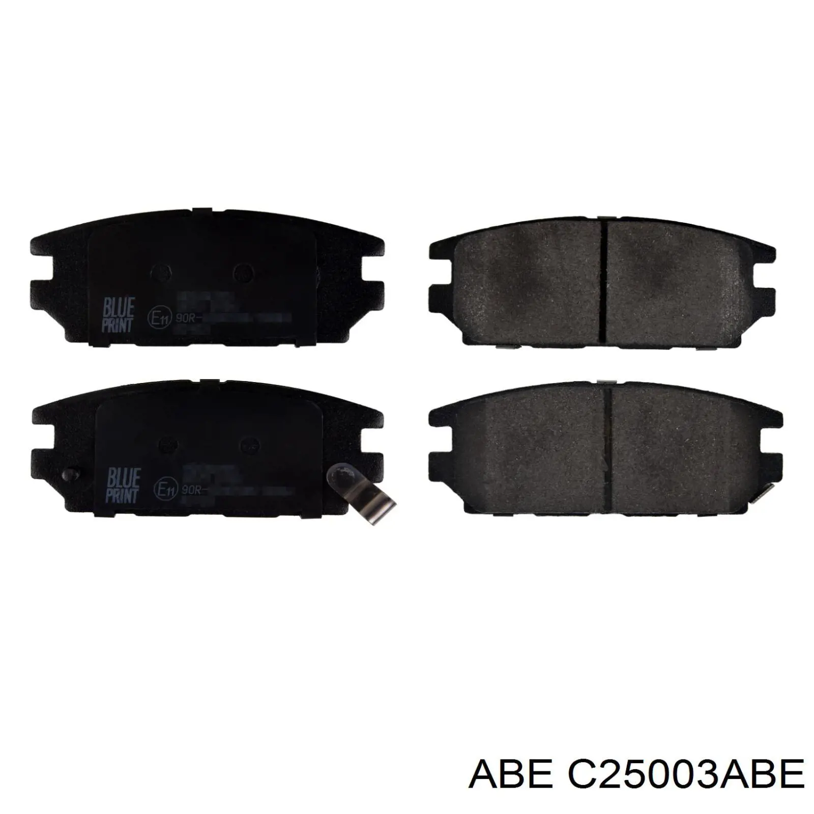 C25003ABE ABE задние тормозные колодки