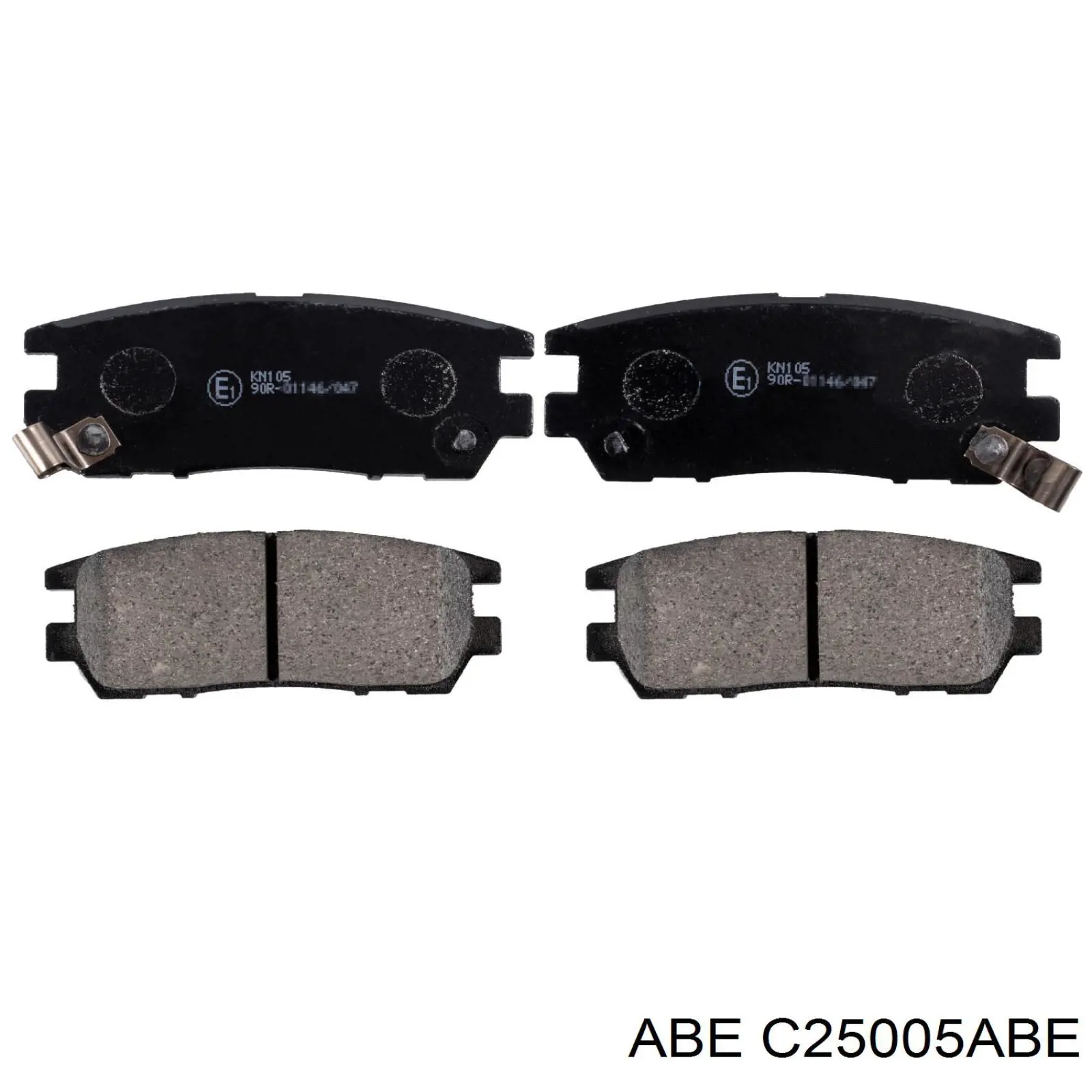 Колодки дисковые  ABE C25005ABE цена, от 12.62 USD