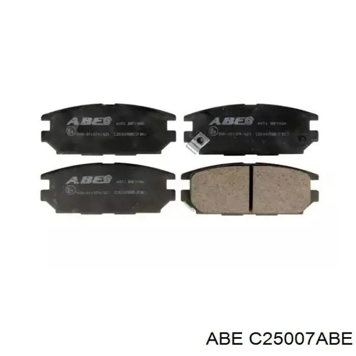C25007ABE ABE задние тормозные колодки