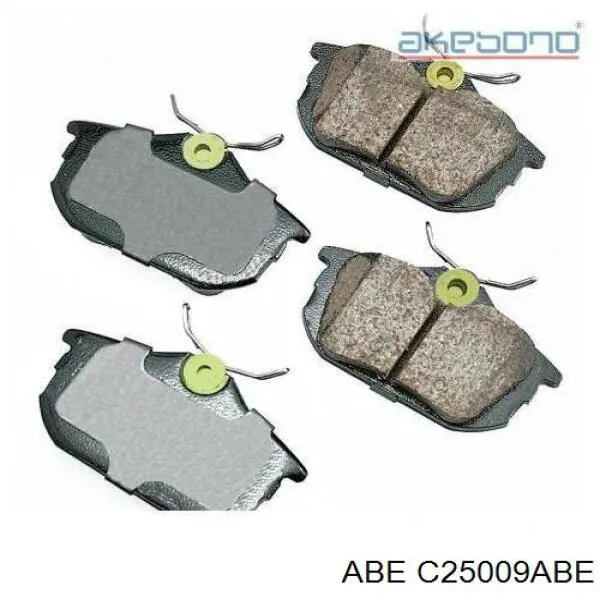 Задние дисковые колодки ABE C25009ABE