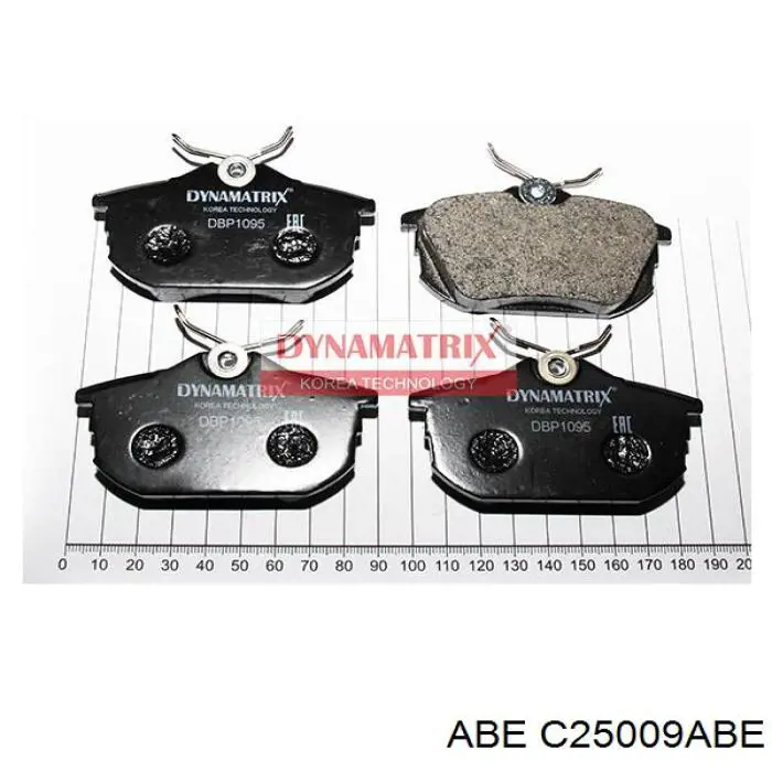 Колодки дисковые  ABE C25009ABE цена, от 15.62 USD