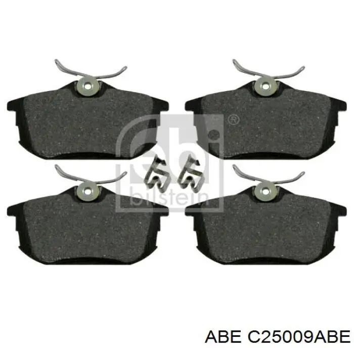 Колодки дисковые  ABE C25009ABE цена, от 15.62 USD