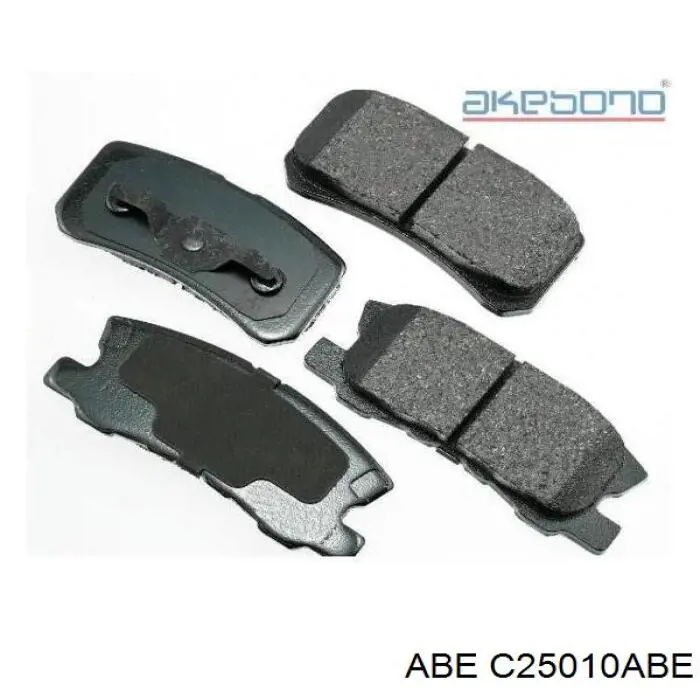 Задние дисковые колодки ABE C25010ABE