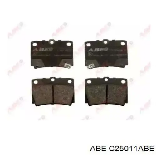 Задние тормозные колодки C25011ABE ABE