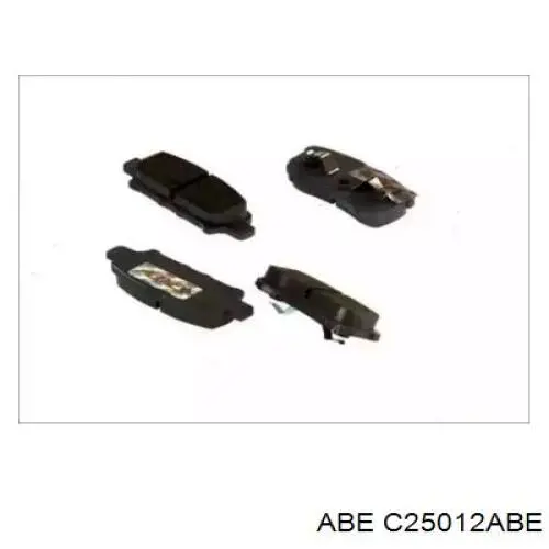 Купить C25012ABE ABE Колодки тормозные задние, дисковые
