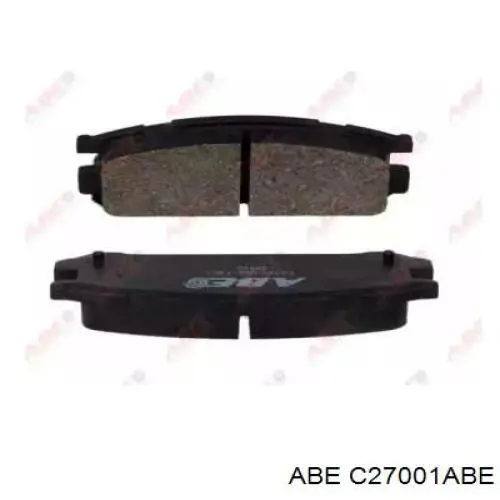 Купить C27001ABE ABE Колодки тормозные задние, дисковые
