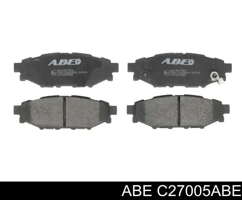 C27005ABE ABE задние тормозные колодки