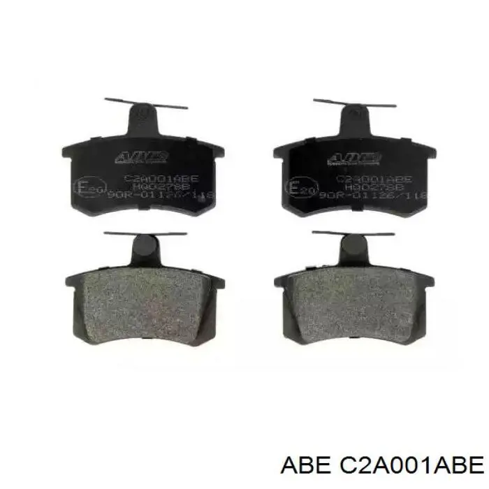 Колодки дисковые  ABE C2A001ABE цена, от 11.08 USD