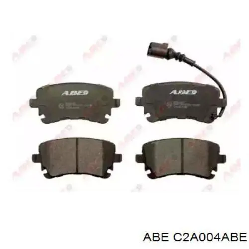 Задние тормозные колодки C2A004ABE ABE