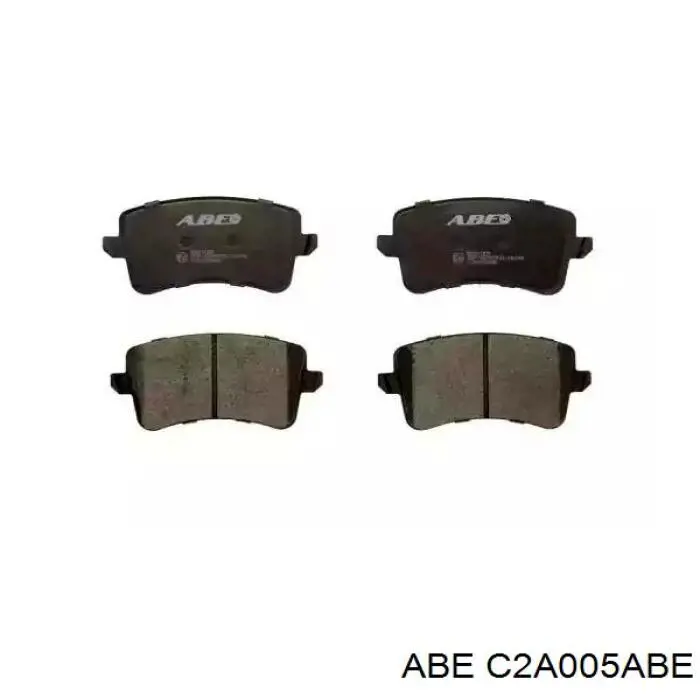 Задние тормозные колодки C2A005ABE ABE