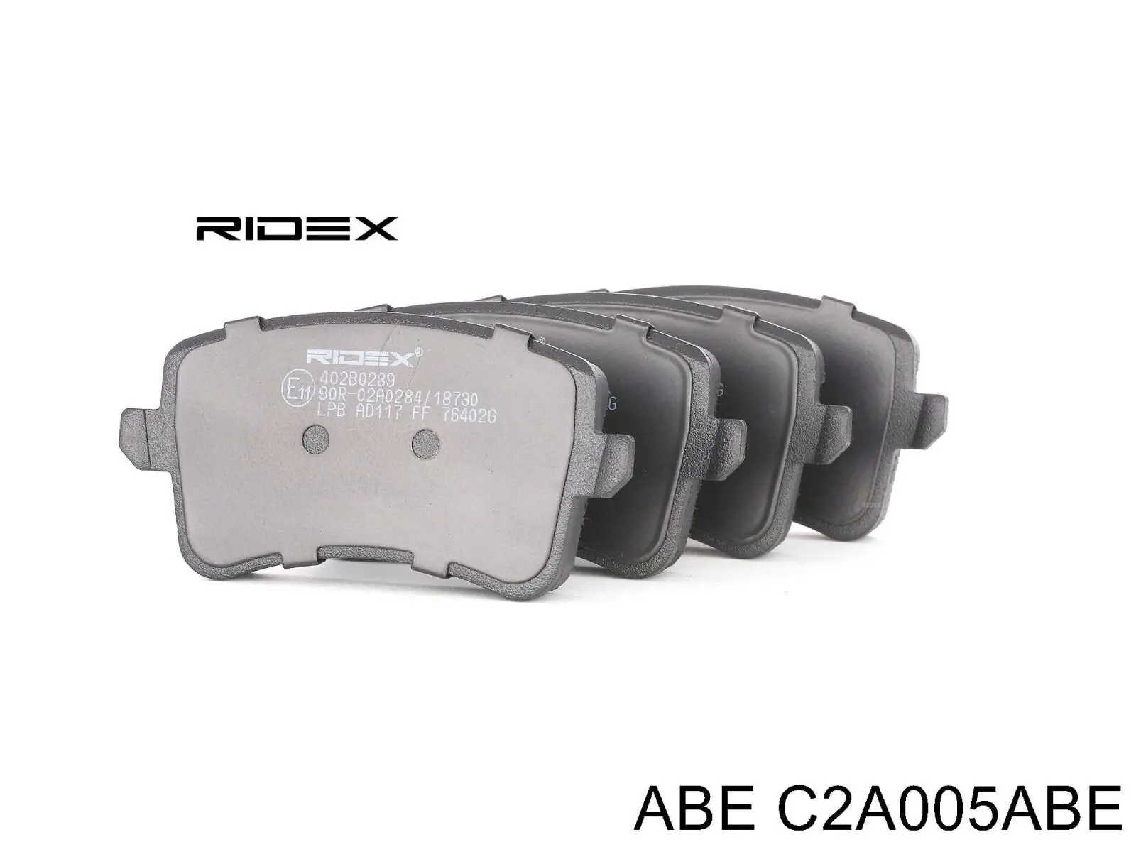 Купить C2A005ABE ABE Колодки тормозные задние, дисковые